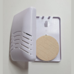 Fácil de colocar y sin necesidad de electricidad o aerosoles.