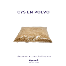 CYS em pó. Limpeza de...